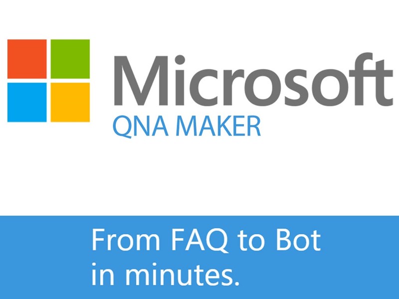 Microsoft Qna Make Simple Chatbot Creator